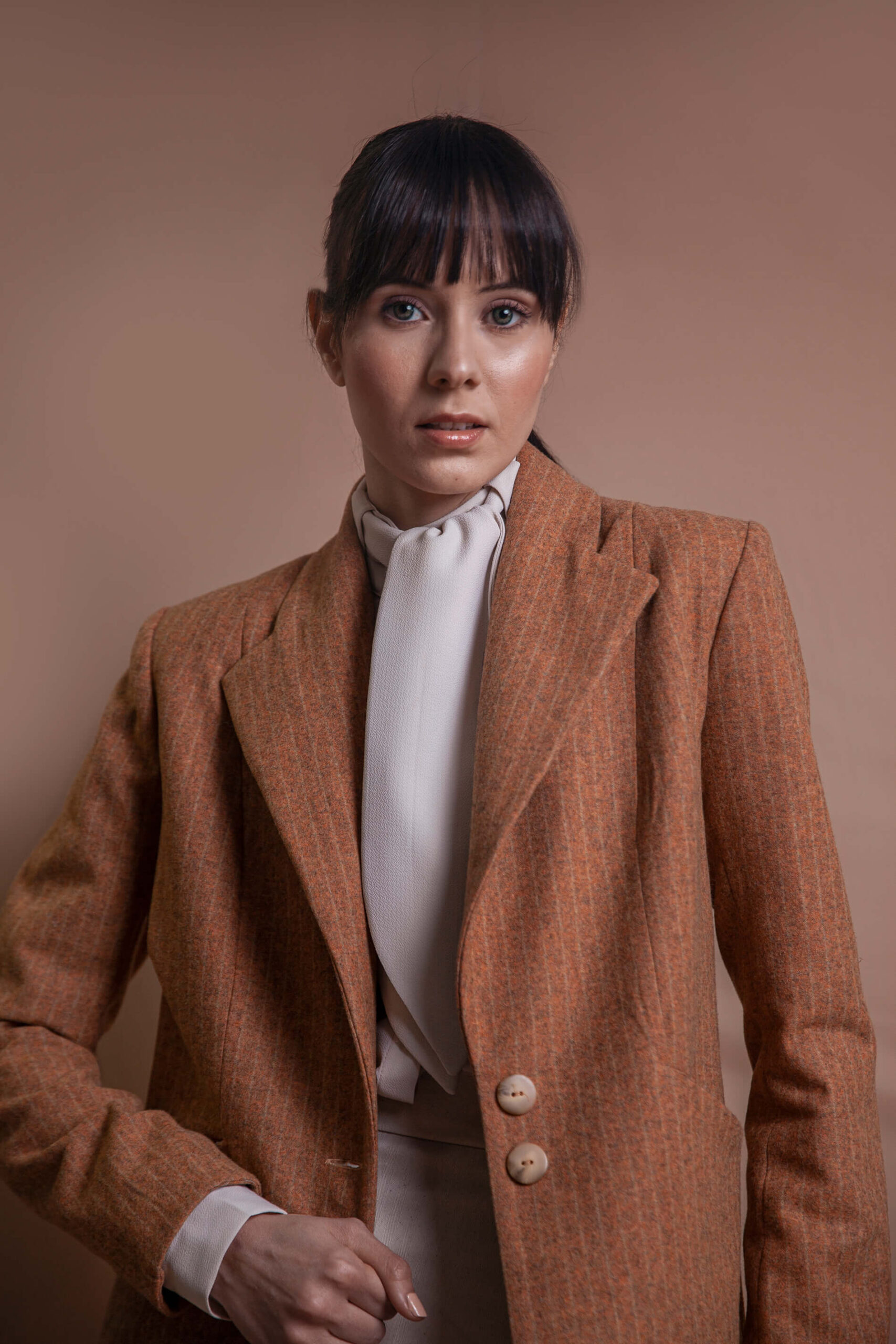 Women wearing Camel coat