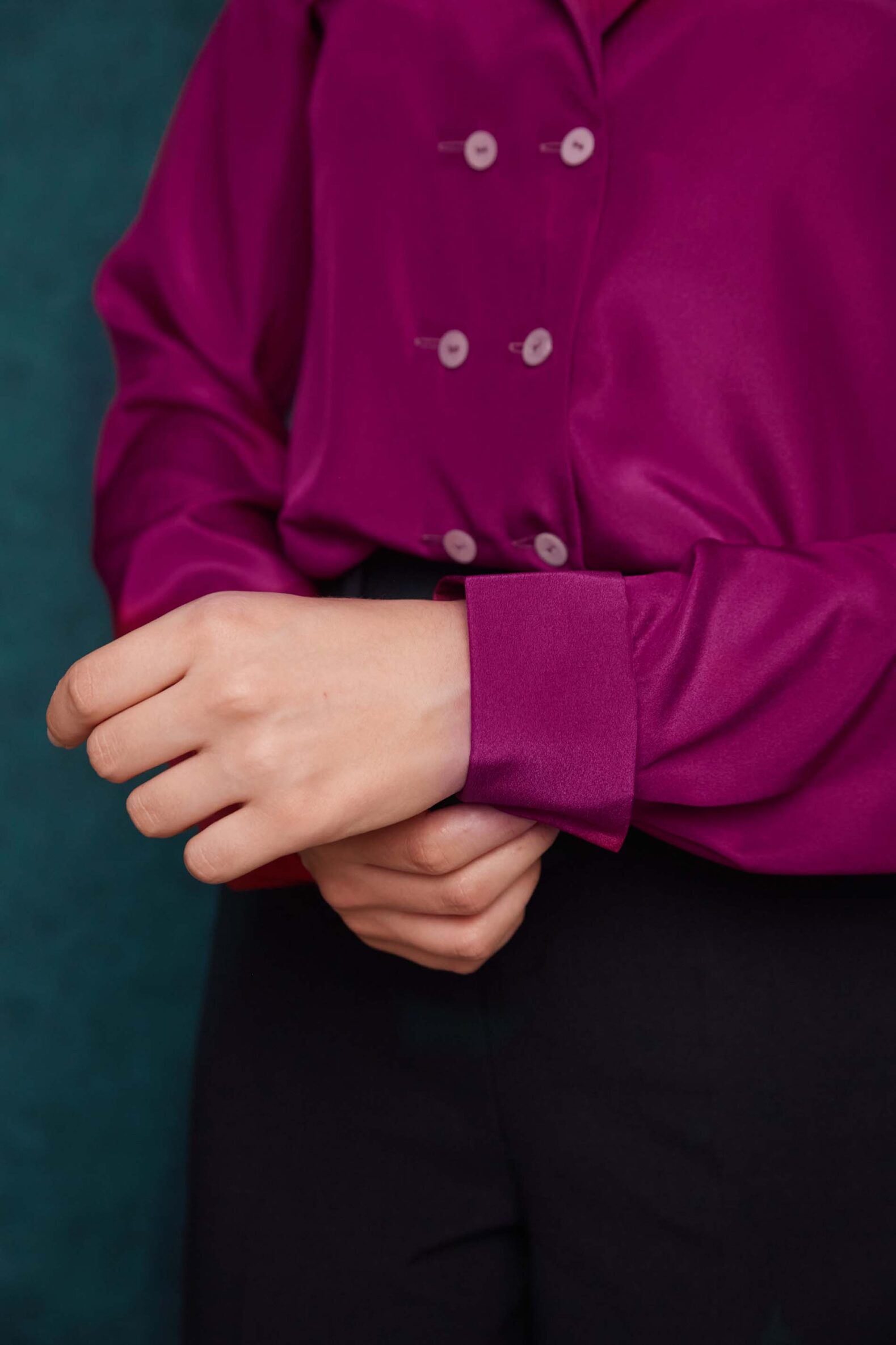 Gun flap magenta shirt